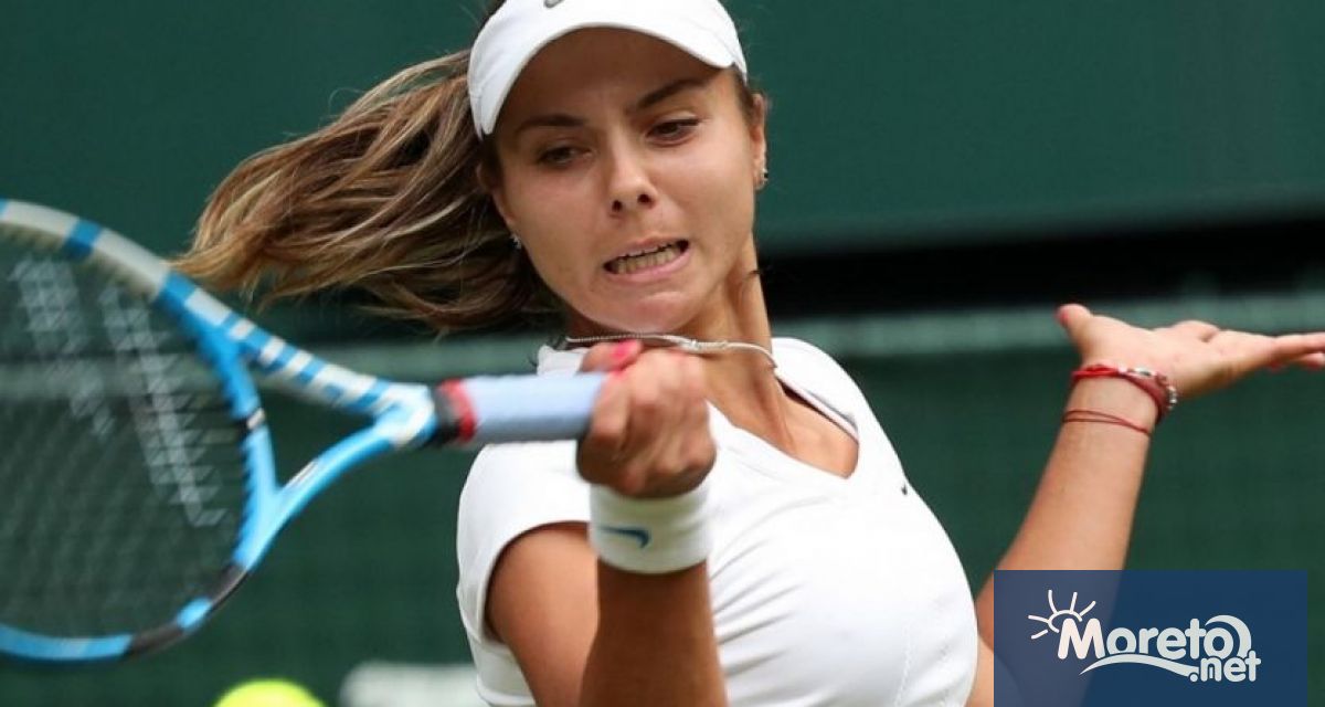 Виктория Томова загуби мача си от първия кръг на турнира