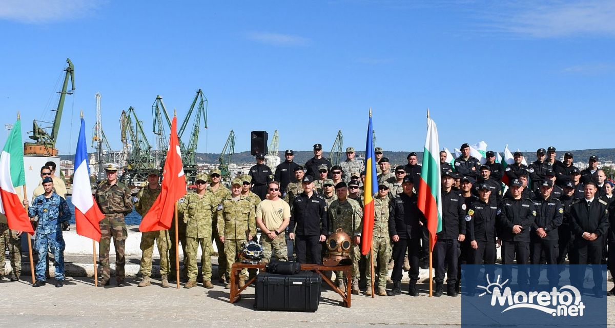 Завърши водолазното учение на ВМС на Република България с международно