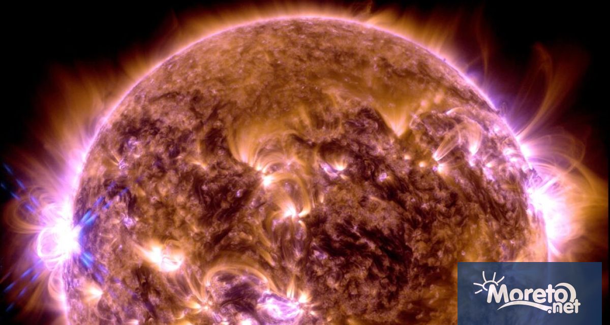 Слънцето има мощно магнитно поле, което създава слънчеви петна по