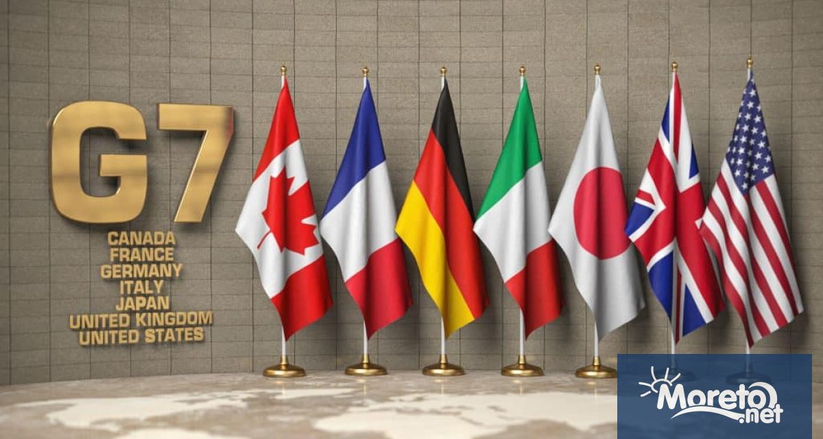 Лидерите на страните от Г 7 се договориха да отпуснат