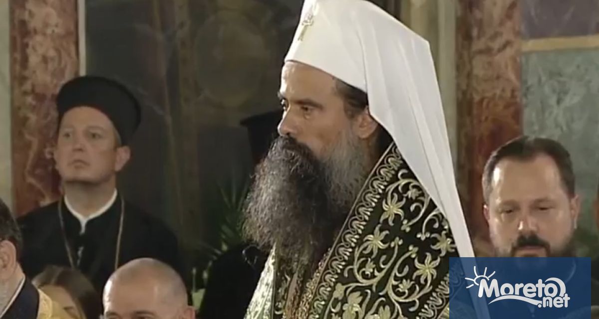 Първите думи на новоизбрания български патриарх Даниил към вярващите на