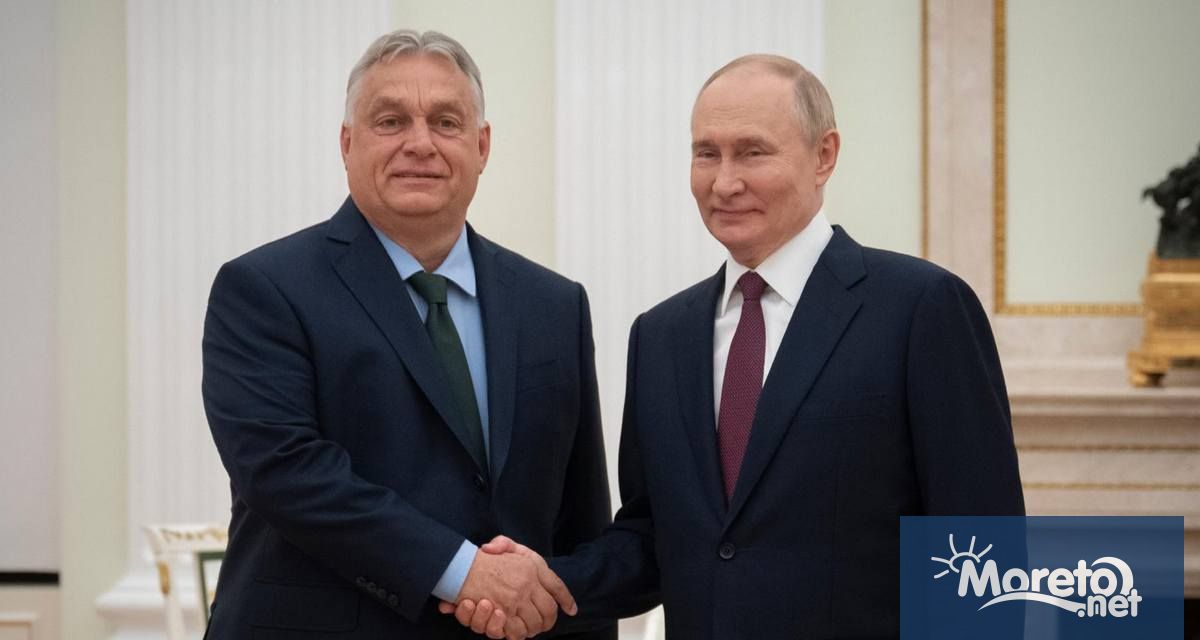 Руският президент Владимир Путин е заявил на унгарския премиер Виктор