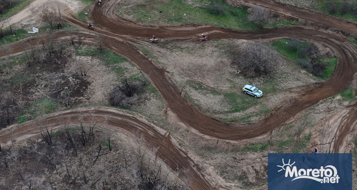 Трасе за мото крос се появи на територията на защитена местност