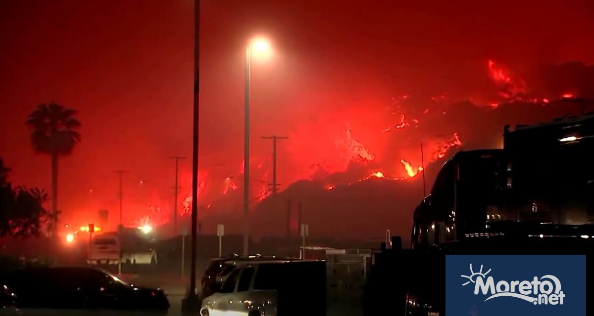 Извънредно положение обявиха властите в Лос Анджелис заради мощния горски