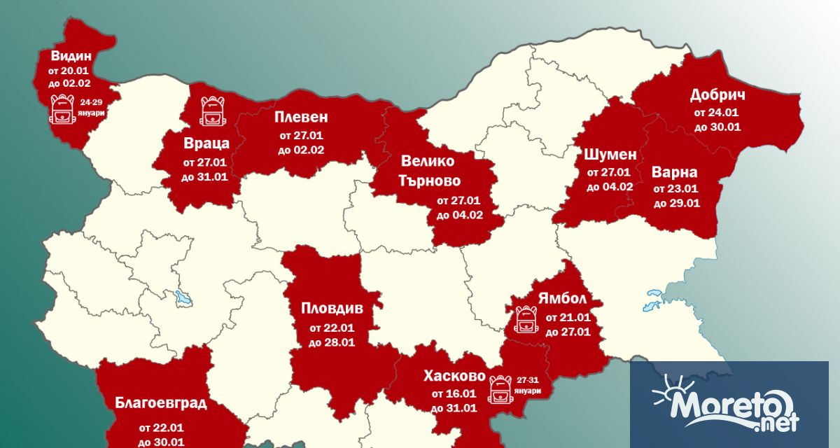 Нови три области обявяват грипна епидемия от понеделник – 27